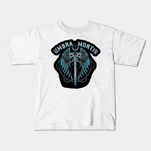 Umbra Mortis (design 1) - Hunt Athalar: Crescent City Kids T-Shirt by harjotkaursaini